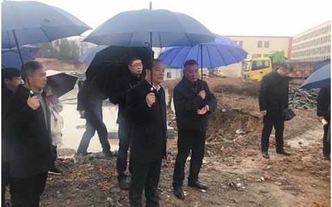 浦江縣委書(shū)記程天雲調研(yán)杭機建設項目(mù)