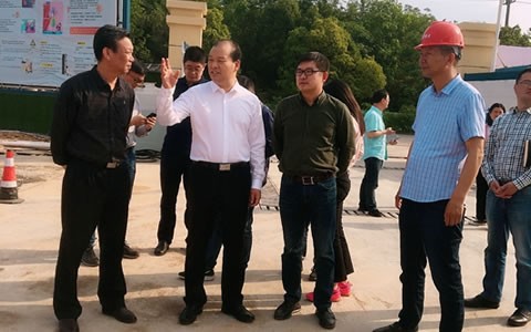 浦江縣委書(shu)記程天雲視察(chá)杭機新廠區建(jiàn)設情況